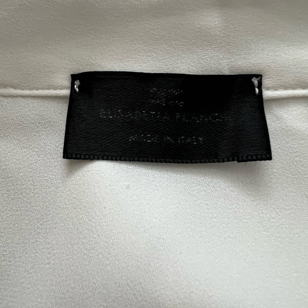 Elisabetta Franchi White Women's Blouse - Picture 5 of 8